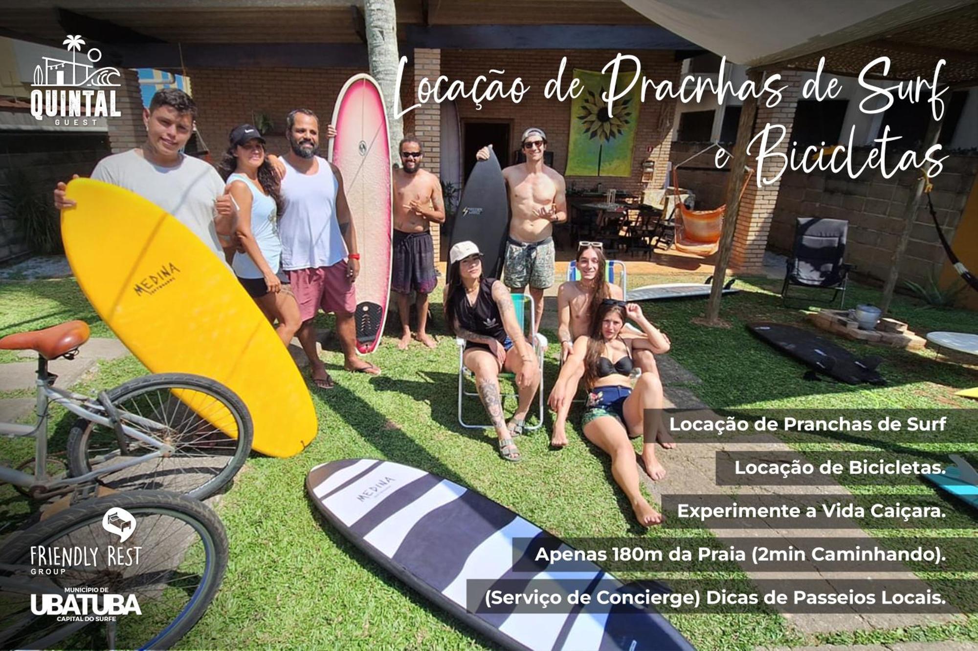 Hostel Quintal Guest Ubatuba - Pg 外观 照片