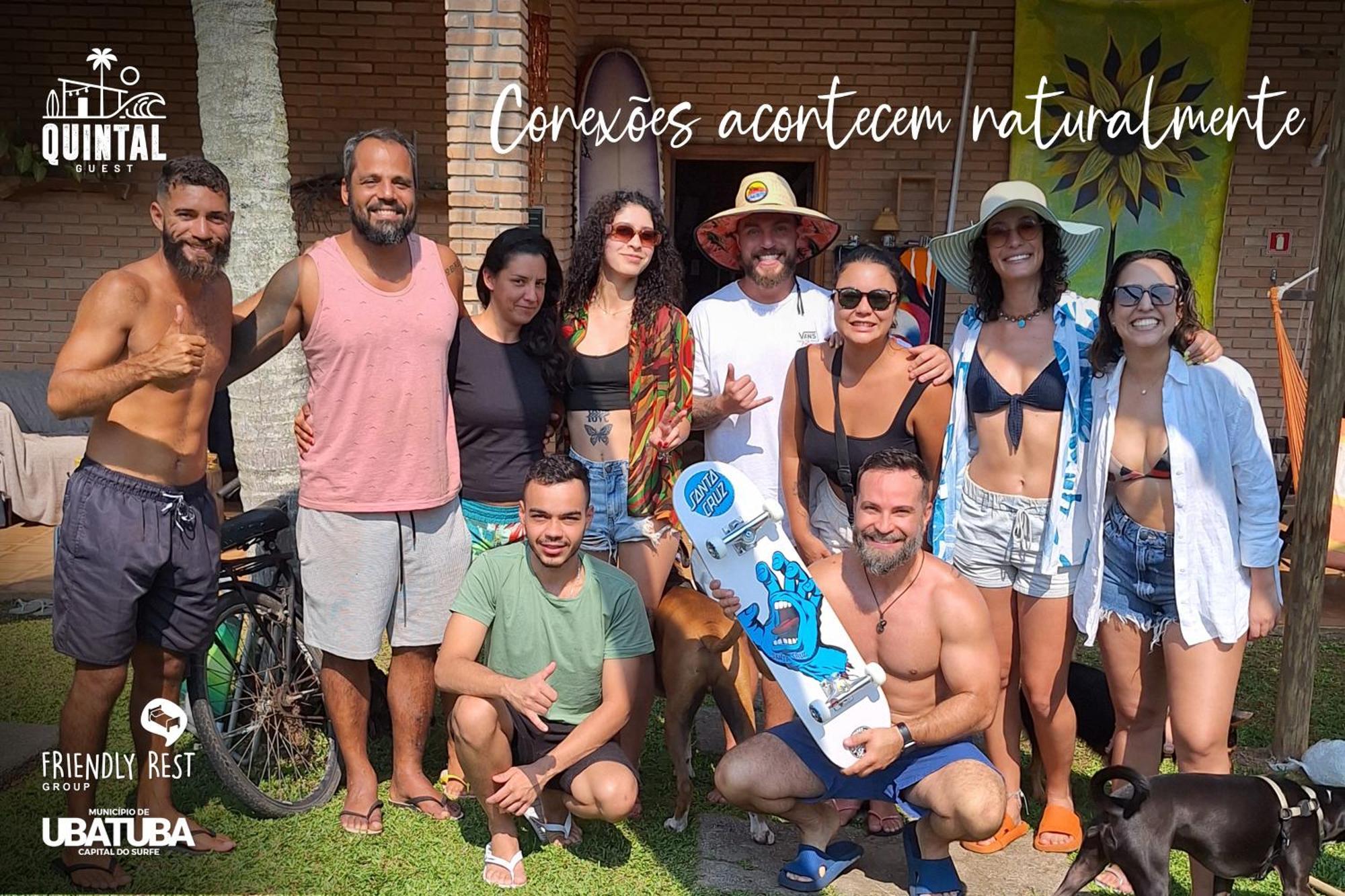 Hostel Quintal Guest Ubatuba - Pg 外观 照片